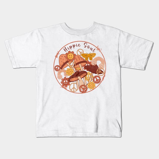 Hippie Soul Kids T-Shirt by Satic